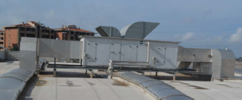 traitement air sur le rooftop